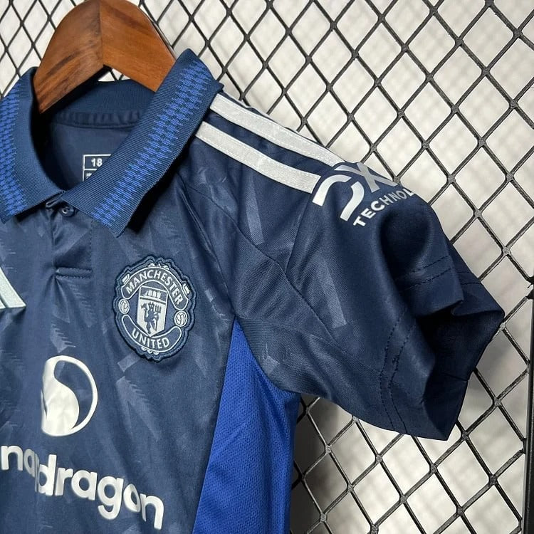 MANCHESTER UNITED VISITANTE 24-25 NIÑOS
