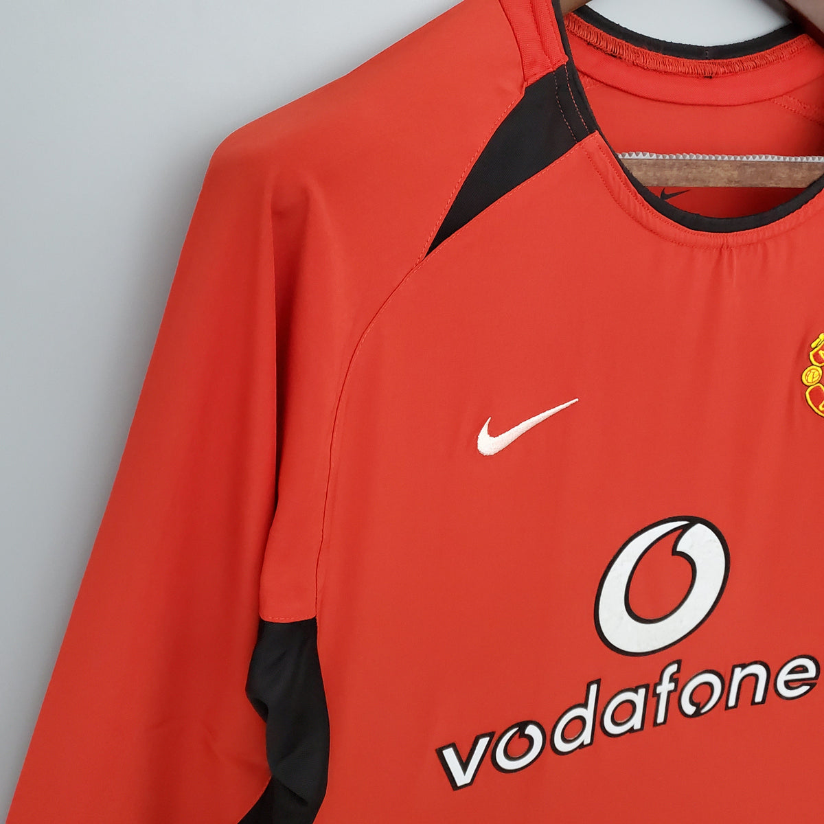 MANCHESTER UNITED 02-03 RETRO MANGA LARGA
