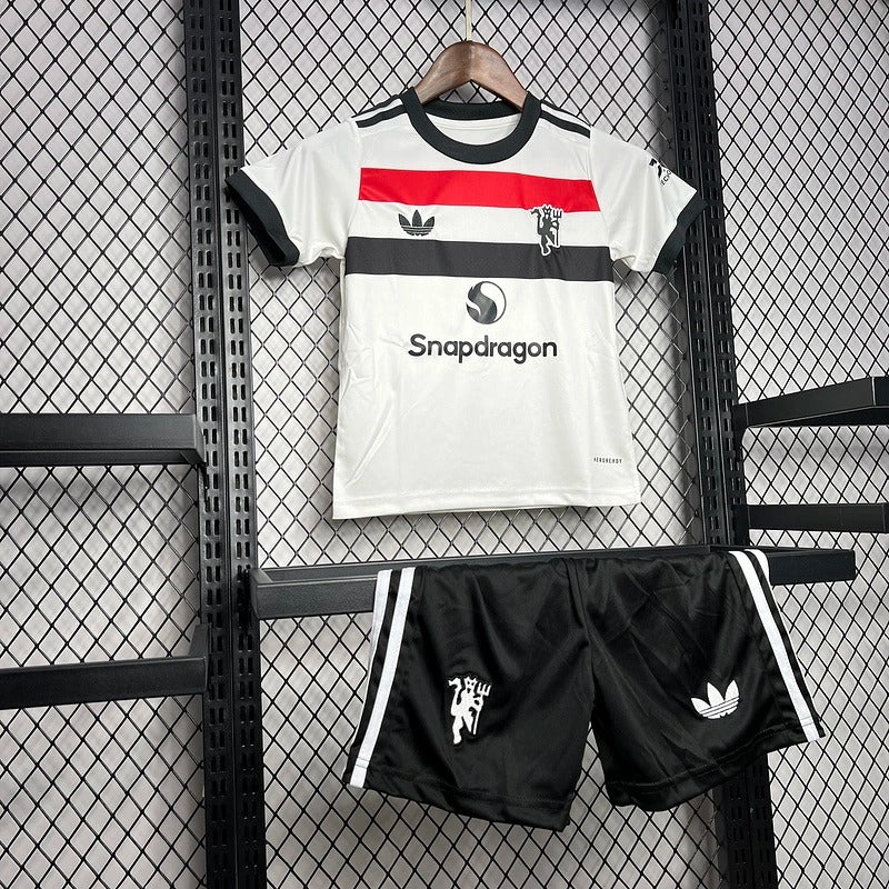 MANCHESTER UNITED VISITANTE 24-25 NIÑOS