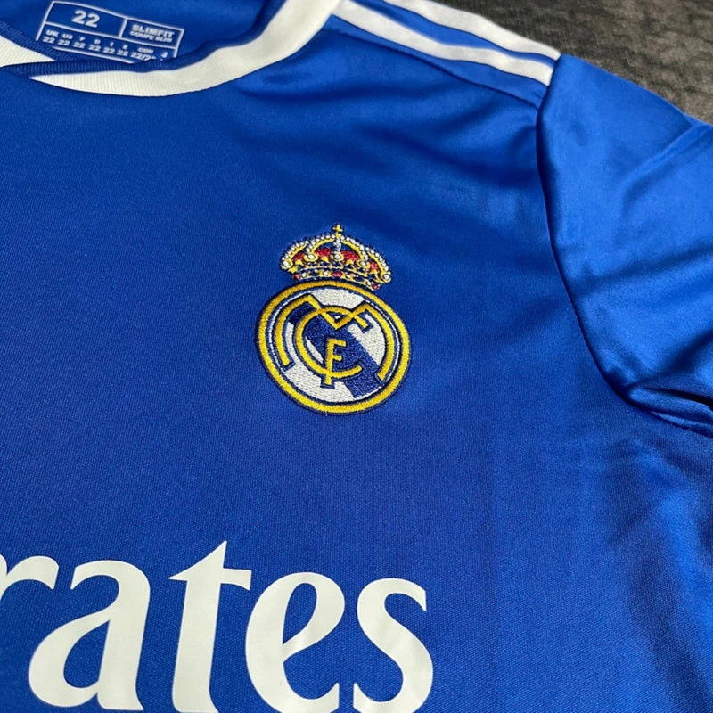 REAL MADRID VISITANTE 25-26 AZUL NIÑOS